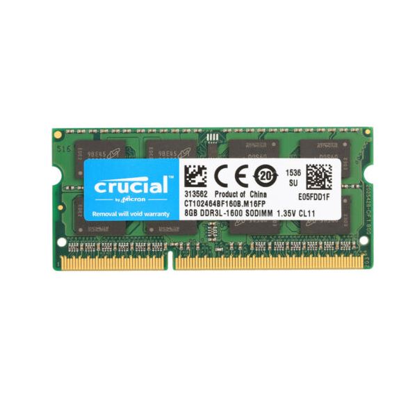 رم کروشیال Ram Crucial 8GB DDR3L PC3L-1600