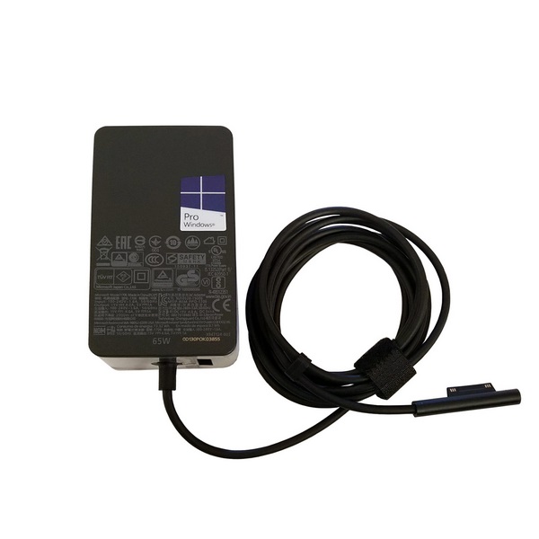 خرید آداپتور اورجینال سرفیس مایکروسافت سرفیس Microsoft Surface 15V 4A 65W با کابل برق
