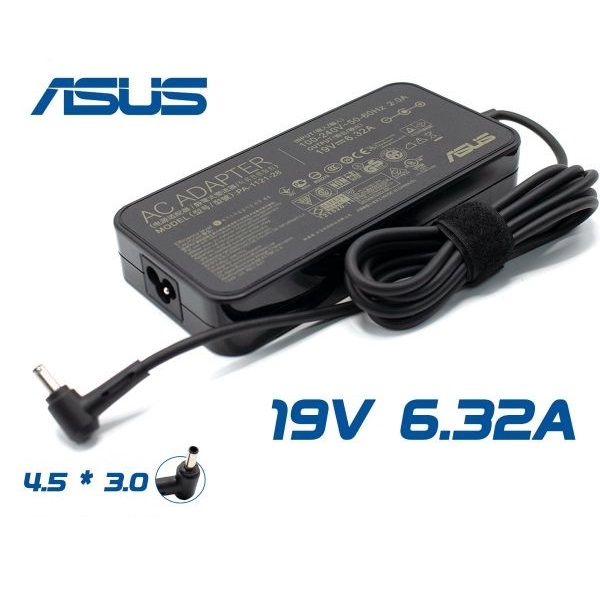 آداپتور ایسوس Adaptor Asus 19V 6.32A 4.5*3.0 اورجینال