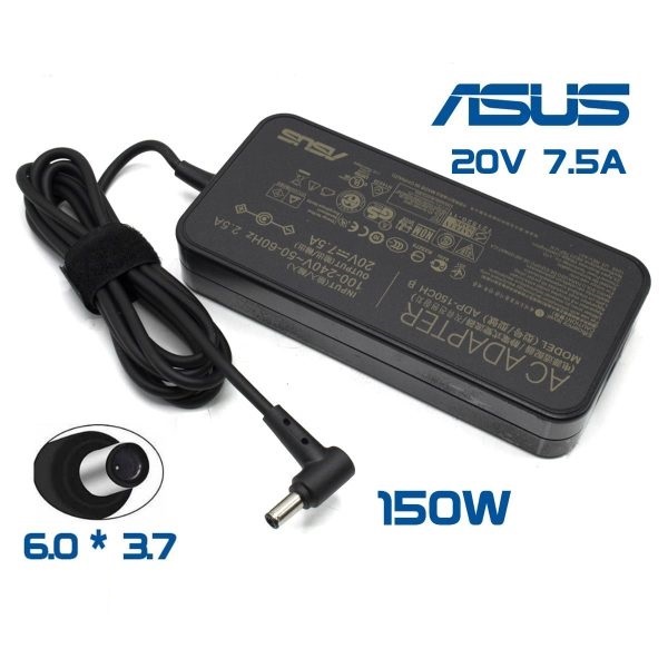 آداپتور ایسوس Adaptor Asus 20V 7.5A 6.0*3.7 اورجینال