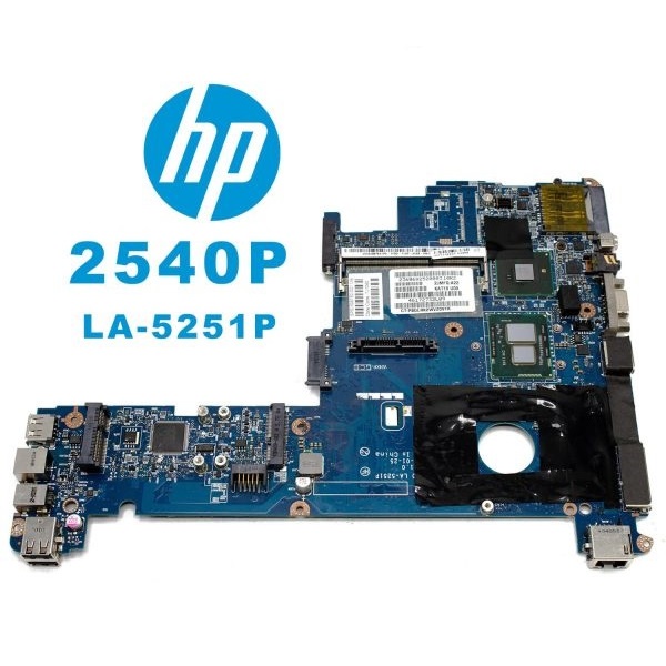 خرید مادربرد لپ تاپ اچ پی Hp Elitebook 2540P i7 LA-5251P گرافیک اینتل