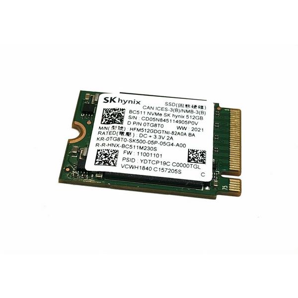 خرید اس اس دی اورجینال سرفیس مایکروسافت SSD Surface Pro 7 8 9 512GB NVME 2230 Sk Hynix