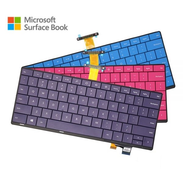 خرید کیبورد لپتاپ مایکروسافت Microsoft Surface Pro 3 & Pro4 بدون فریم همراه با بک لایت
