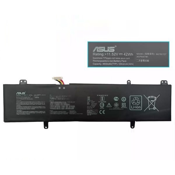 باتری ایسوس Battery Asus VivoBook S14 S410UA B31N1707 اورجینال