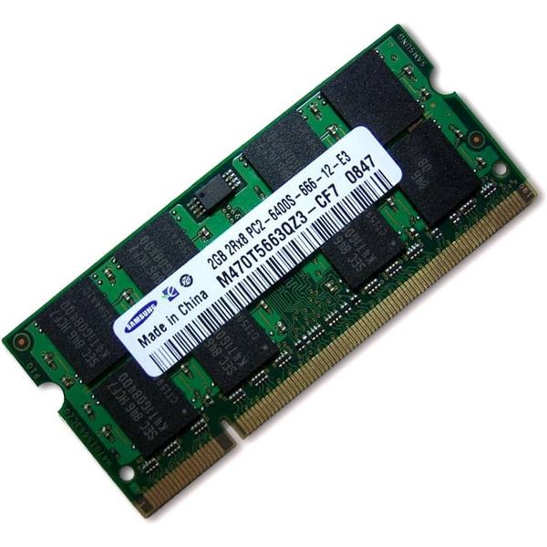 خرید رم لپ تاپ سامسونگ Ram Samsung 2GB DDR2 PC2-6400