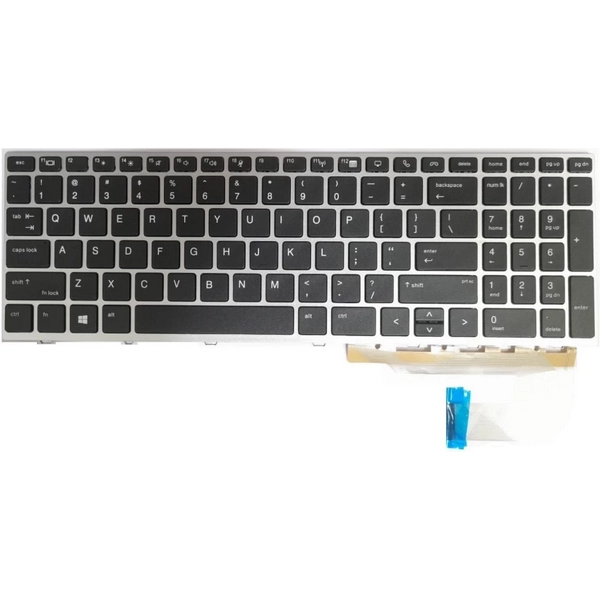 خرید کیبورد لپ تاپ اچ پی Hp 850 G5 نقره ای