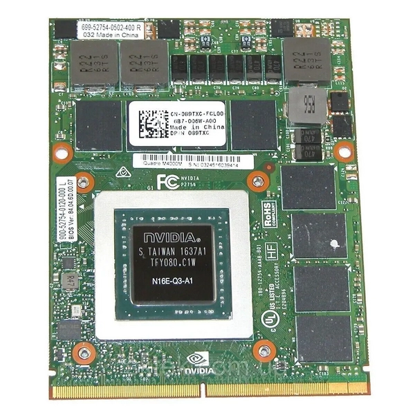 خرید کارت گرافیک لپ تاپ دل Nvidia Quadro M4000m 4GB Dell Precision 7710