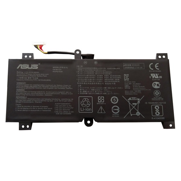 باتری لپ تاپ ایسوس Asus GL504 G731 GL704 C41N1731