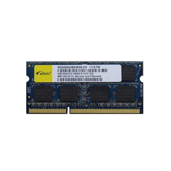 رم الیکسیر Ram Elixir 4GB DDR3 1333 PC3-10600