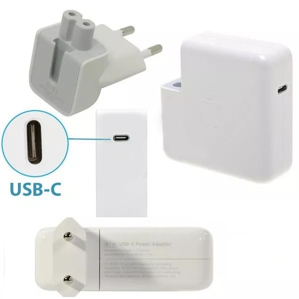خرید آداپتور مک بوک اپل Apple 20.2V 4.3A Type-C 87W