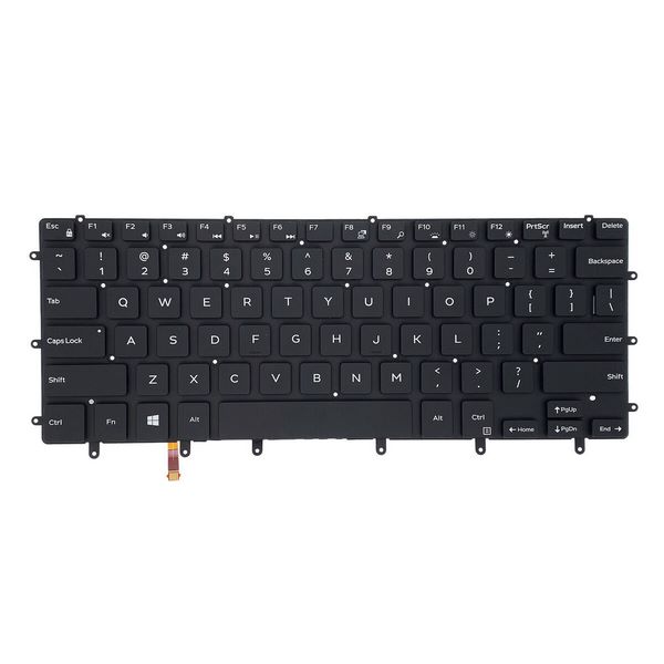 خرید کیبورد لپ تاپ دل Dell Precision 5510 5520 بک لایت