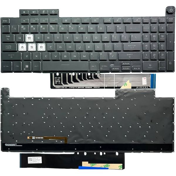 خرید کیبورد لپ تاپ ایسوس Asus FX507 FX707 FX517 بک لایت