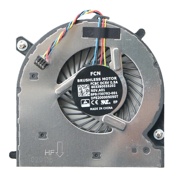 فن لپ تاپ اچ پي Elitebook 750 G1 G2 Zbook 14 G2 DFS200005050T